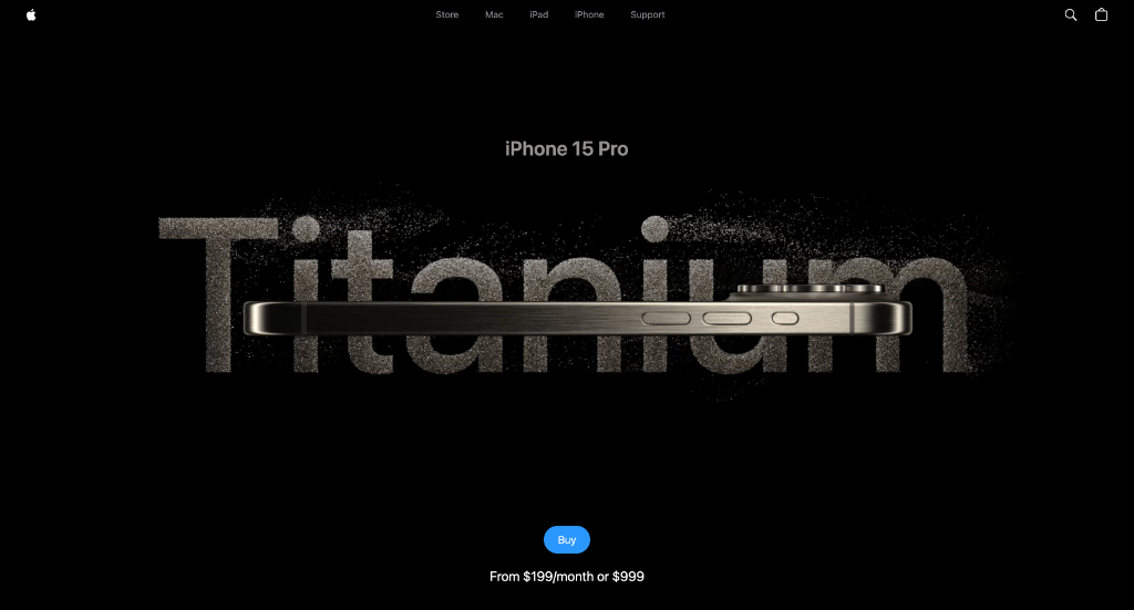 iPhone Showcase Website
